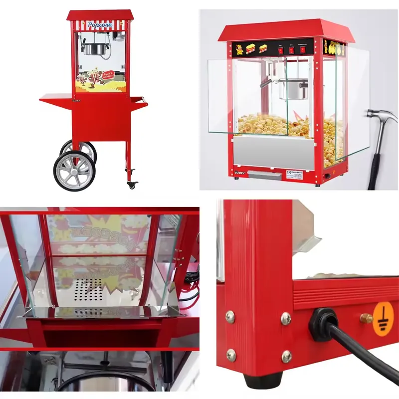 Commercial Vending Machine - Hot Air Commercial Popcorn Maker Machine