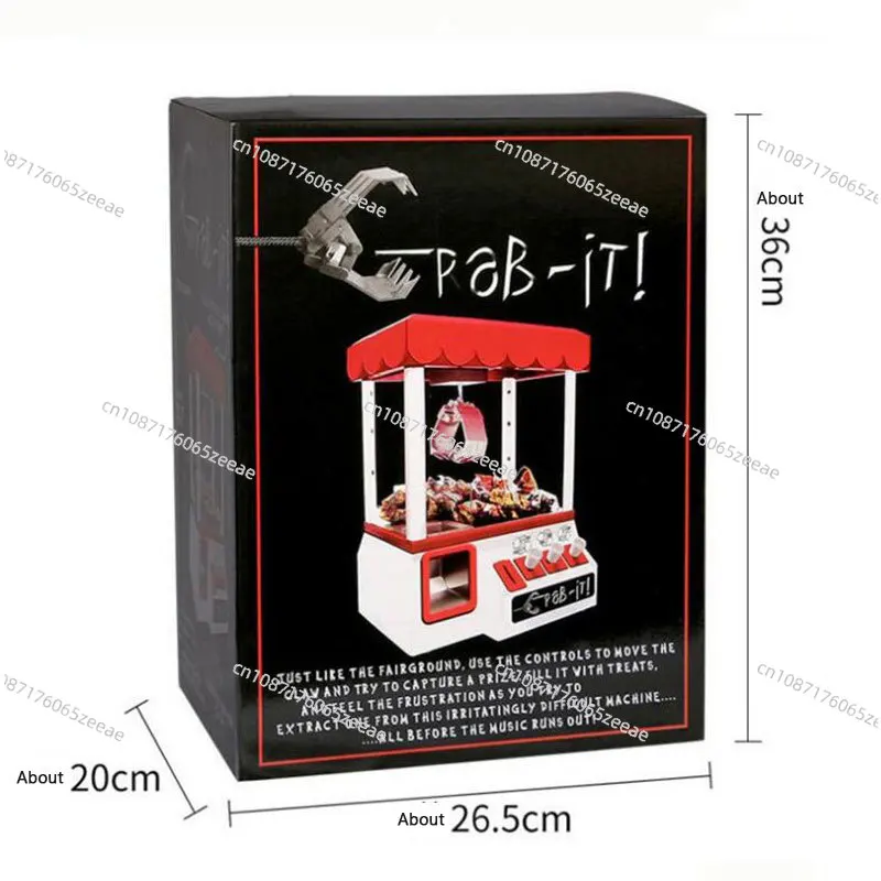 Arcade Toy Vending Machine - Candy Clamp Doll Portable Game Machine