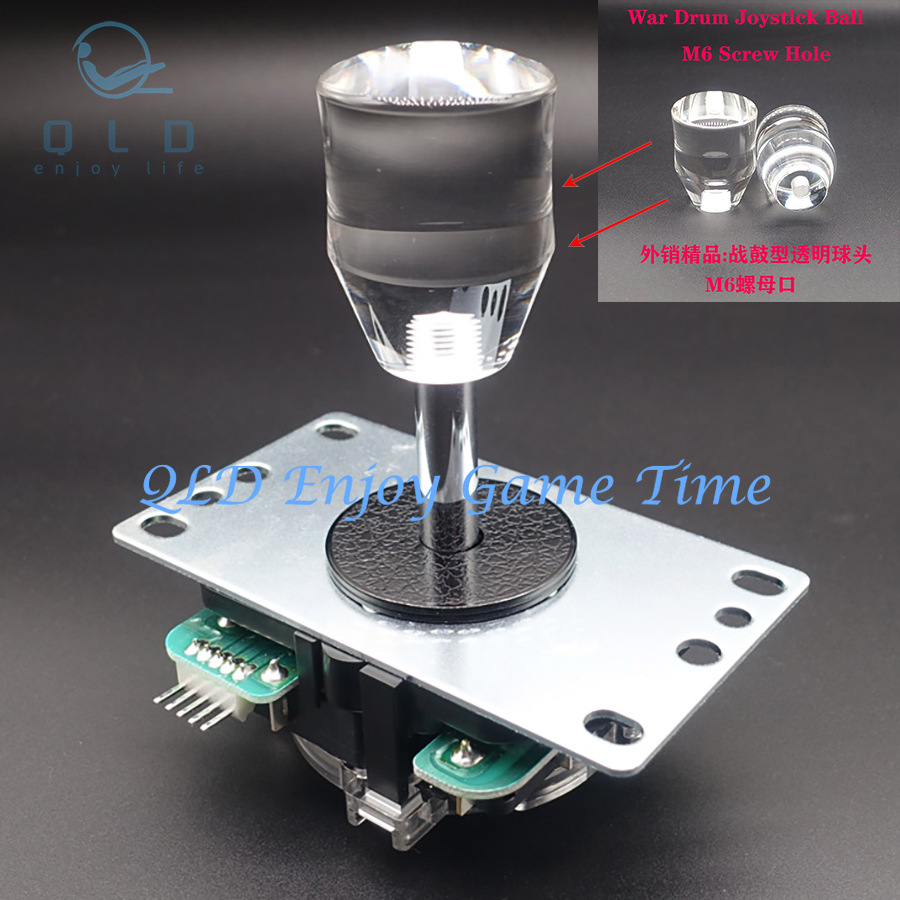 2PCS Arcade Stick War Drum Sha - Joystick Arcade Parts 评论和价格