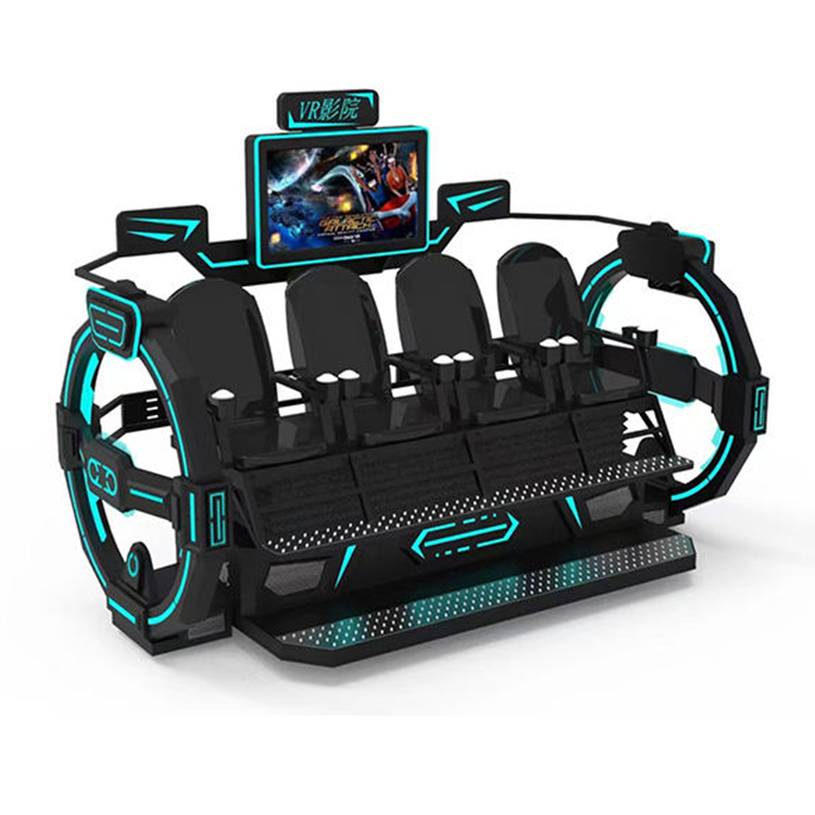 High Quality Theme Park 4 Seat - 9D Vr Simulator 评论和价格