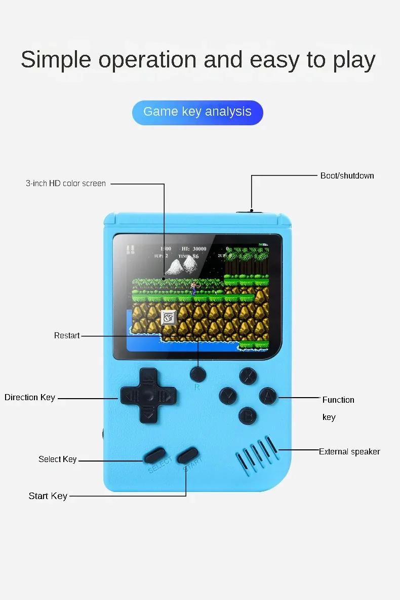 Built-in 500+ Classic Games 8- - Arcade Vibes 评论和价格