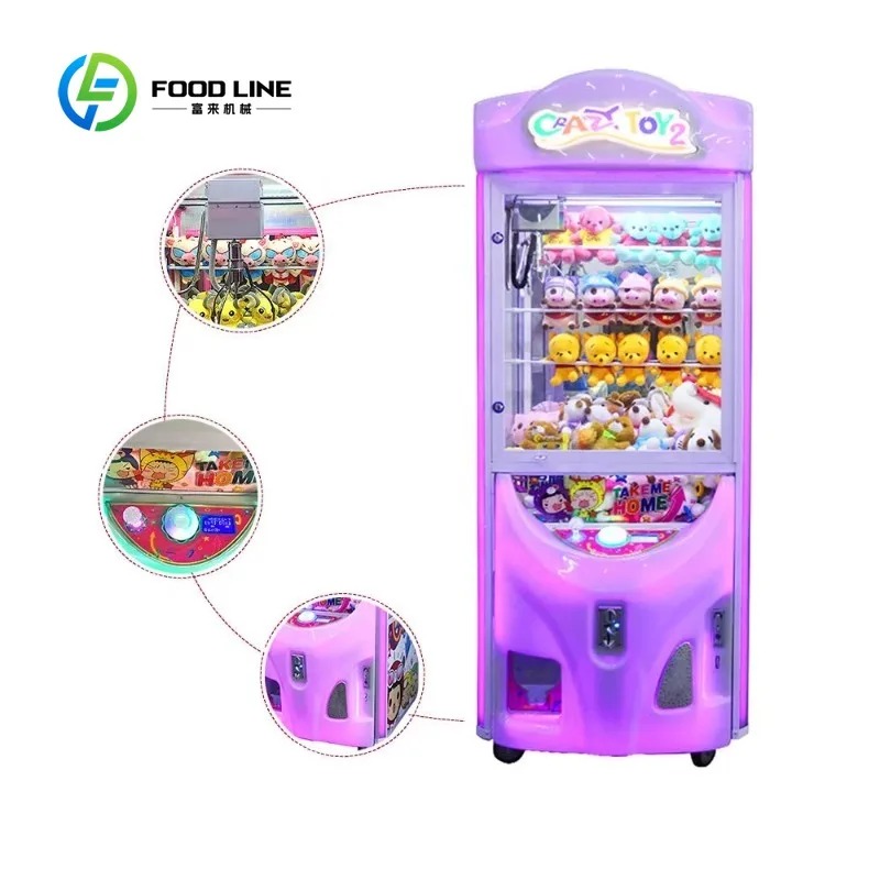 Customized Coin Operated Arcad - Arcade Toy Claw Vending Machine 评论和价格
