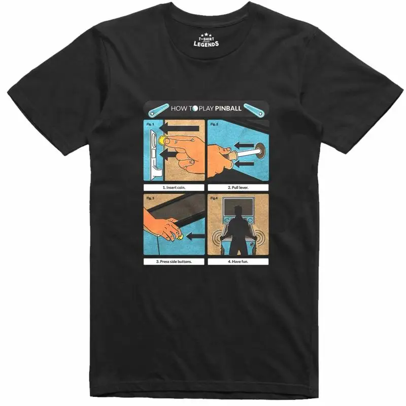 Mens T Shirt Retro Pinball Mac - Pinball Machine 评论和价格