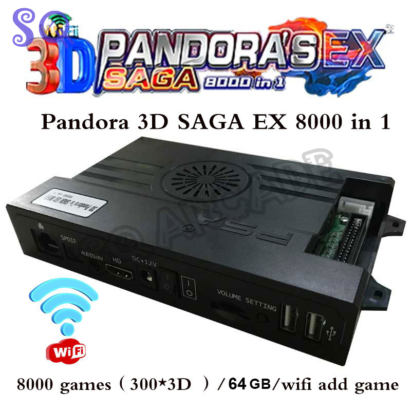 Arcade Pandora Saga Box EX2 80 - Arcade Game Jackpot 评论和价格