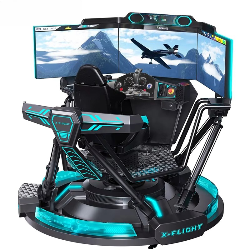 VR Flying Simulator Aircraft T - 9D Vr Simulator 评论和价格
