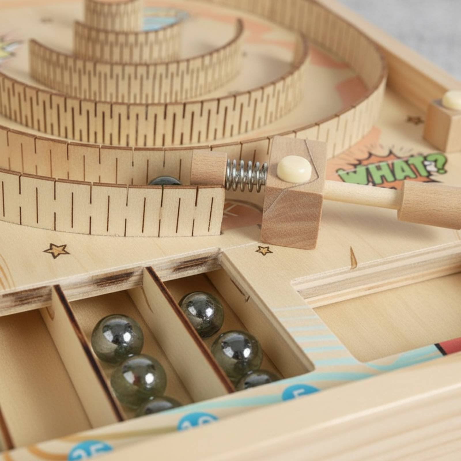 Desktop Marble Scoring Game De - Pinball Machine 评论和价格