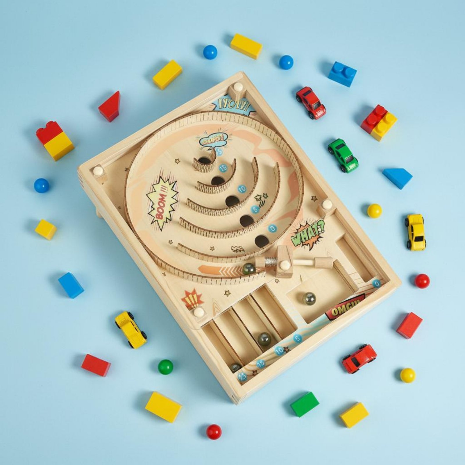 Desktop Marble Scoring Game De - Pinball Machine 评论和价格