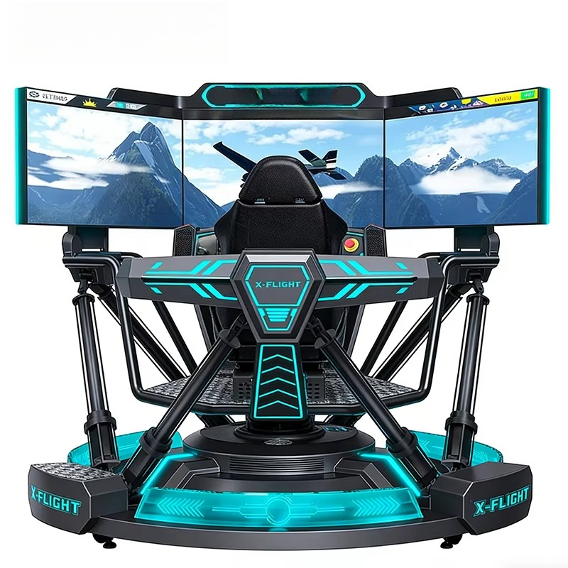 VR Flying Simulator Aircraft T - 9D Vr Simulator 评论和价格