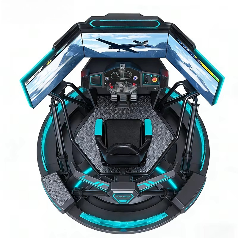 VR Flying Simulator Aircraft T - 9D Vr Simulator 评论和价格