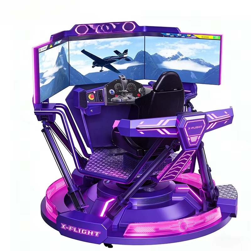 VR Flying Simulator Aircraft T - 9D Vr Simulator 评论和价格