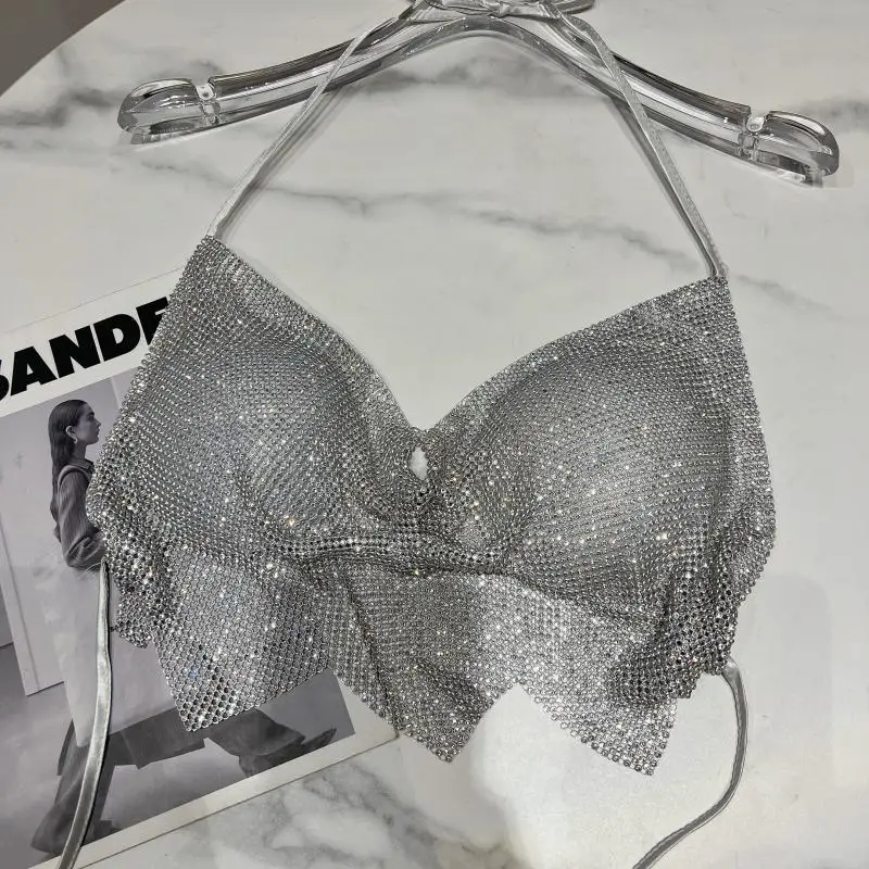 Shiny Diamond Tanks Tops Decor - Dance Pad Machine 评论和价格