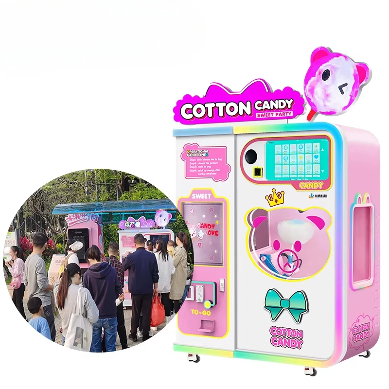 Customized Cotton Candy Vendin - Candy Floss Machine 评论和价格
