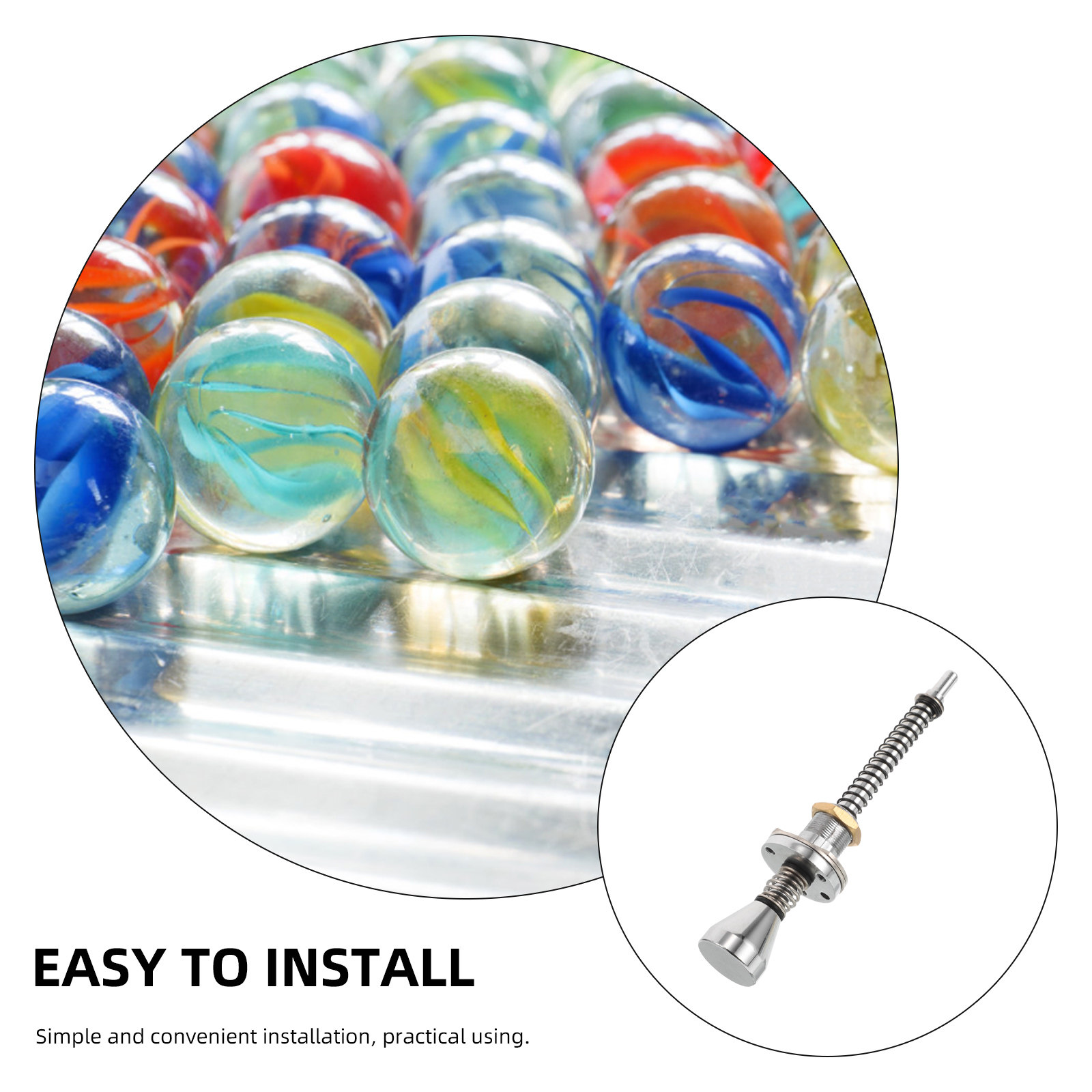 Loaded Spring Alloy Pinball Ma - Pinball Machine 评论和价格